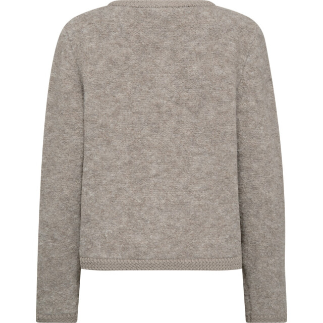 Free Quent Fqrschrista cardigan simply taupe 206727-9923 large