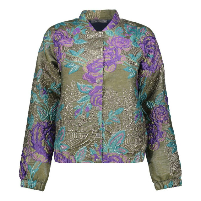 Geisha 55713-20 jacket flowers lurex 55713-20 large Geisha 55713-20 jacket flowers lurex 55713-20 large