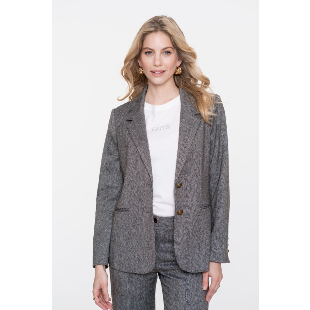 Geisha 55522-10 blazer herringbone + stones 55522-10 large