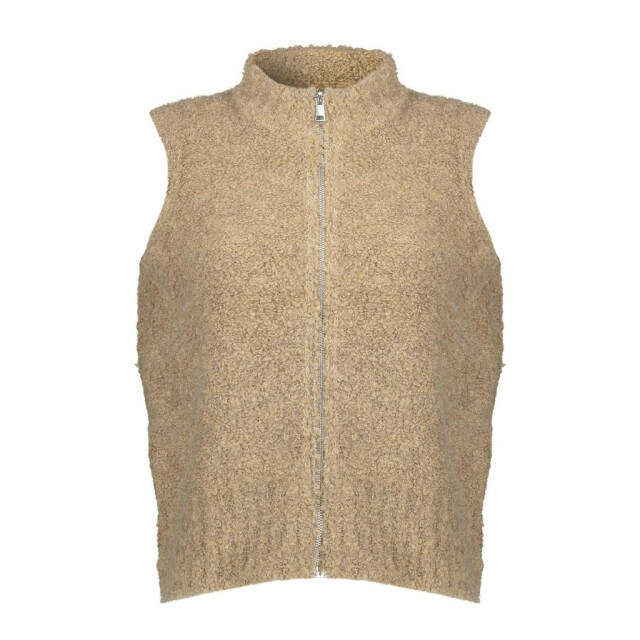Geisha Pullover sleeveless with zipper zand 4269.04.0003 large
