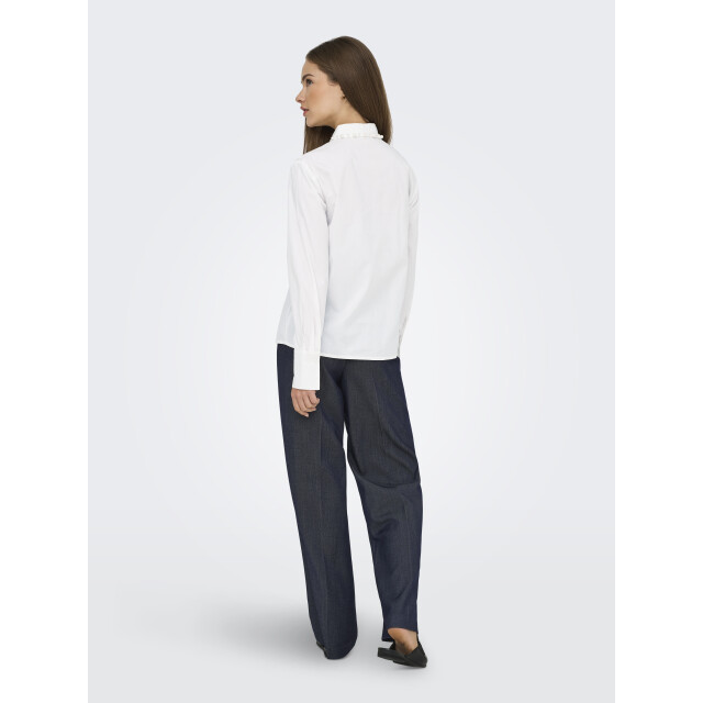 Jacqueline de Yong lula l/s pearl detail shirt wvn 15355260 cloud dancer 06615.198.0121 large