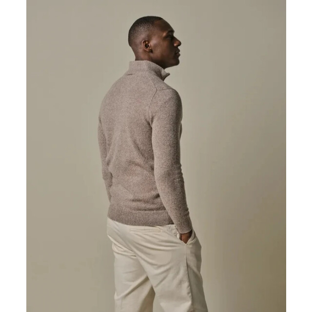 Profuomo Ppwj30029d f1 heren trui met half zip in profu F1/PPWJ30029D large