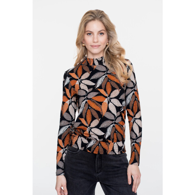 Geisha Top 52615-60 black/cognac 52615-60-999 large