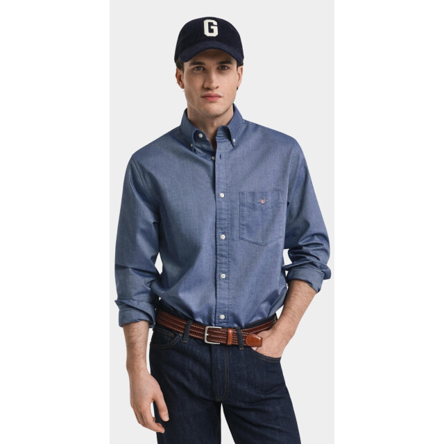 Gant Casual hemd lange mouw regular fit oxford 3000200/423 181272 large