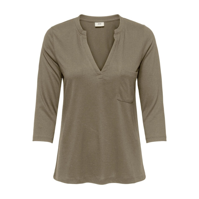 Jacqueline de Yong Dalila 3/4 v- neck top 15343403 large