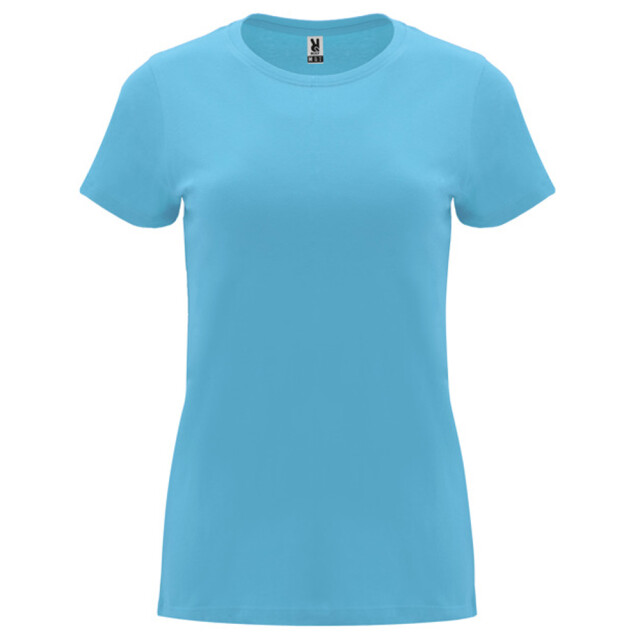 Roly Dames capri t-shirt UTLT5873_turquoise large