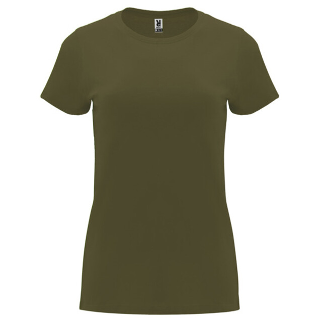 Roly Dames capri t-shirt UTLT5873_armygreen large