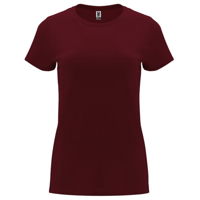 Roly Dames capri t-shirt UTLT5873_garnetred large