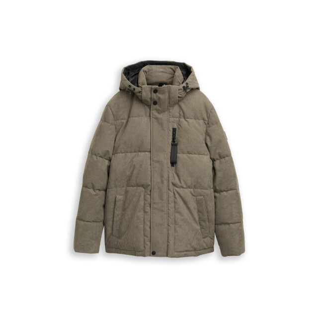 Tom Tailor Cord puffer jacket with hood 1047206 large