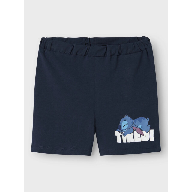 Name It Jongens korte pyjama set shortama nmmarush stitch donker 13243004-Navy Blazer large