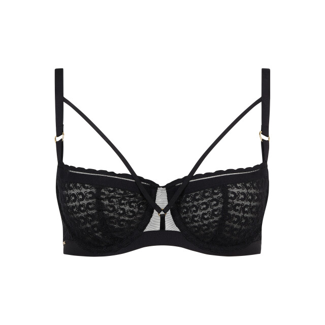 Chantelle Monogram half-cup balcony bra C11ZM5 large