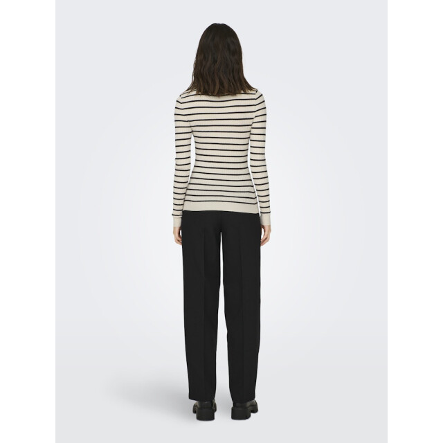 Only Onlkarol ls rollneck pullover knt noos ecru dessin 4219.08.0025 large