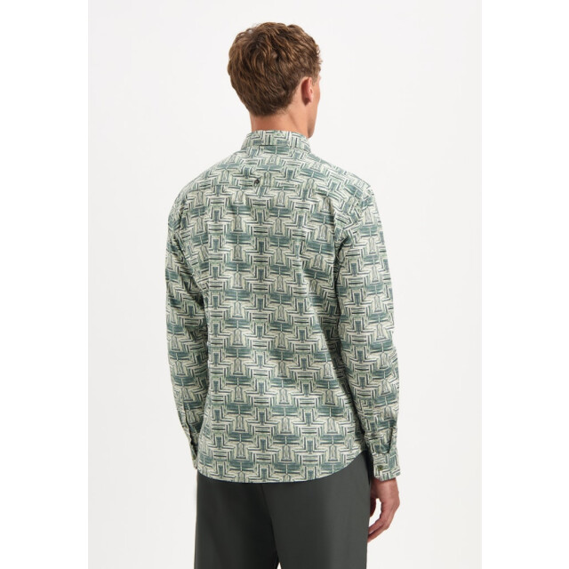 No Excess Shirt stretch allover printed dessin 5309.29.0014 large