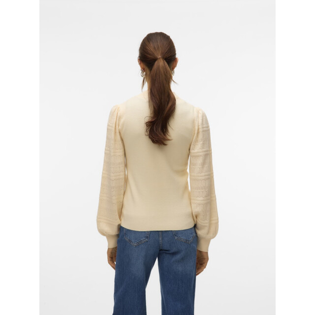 Vero Moda Vmnewlimone ls highneck pullover boo ecru 4219.03.0077 large