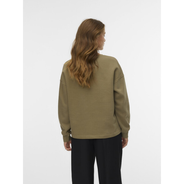 Vero Moda Vmfatilda ls sweatshirt jrs btq olijf 4209.22.0008 large