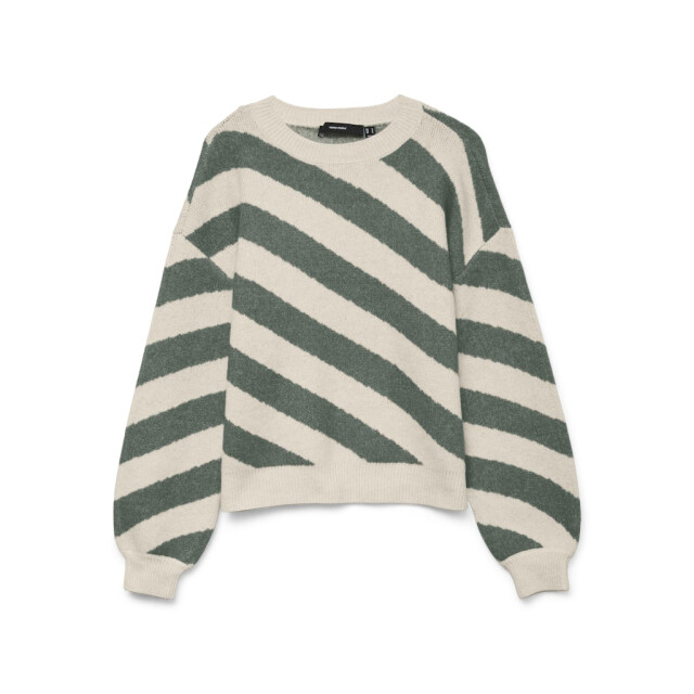 Vero Moda Vmlara ls o-neck pullover boo rep ecru dessin 4219.08.0072 large