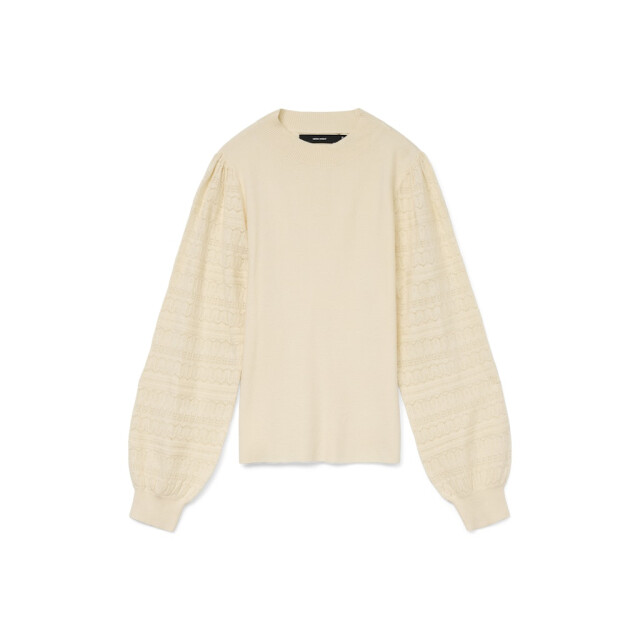 Vero Moda Vmnewlimone ls highneck pullover boo ecru 4219.03.0077 large