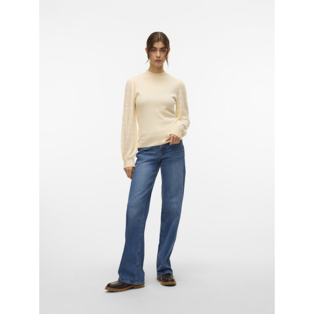 Vero Moda Vmnewlimone ls highneck pullover boo ecru 4219.03.0077 large
