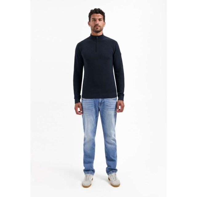 No Excess Pullover half zip plated structure night 29230813SN-078 large