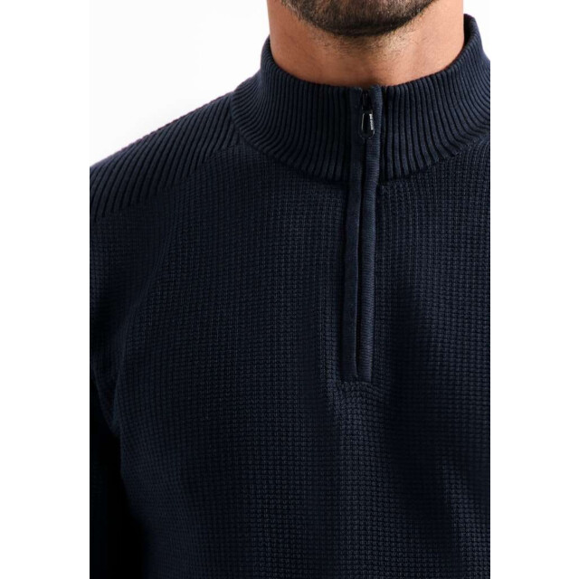 No Excess Pullover half zip plated structure night 29230813SN-078 large