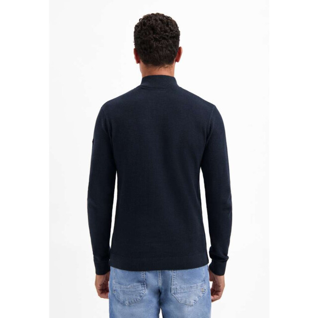 No Excess Pullover half zip plated structure night 29230813SN-078 large