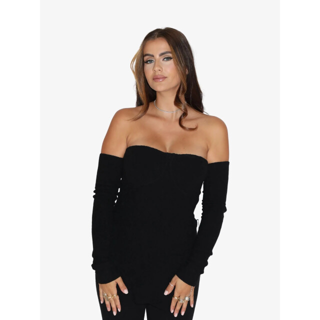 Reinders Dames top melia zwart REINDERSW6213-901 large