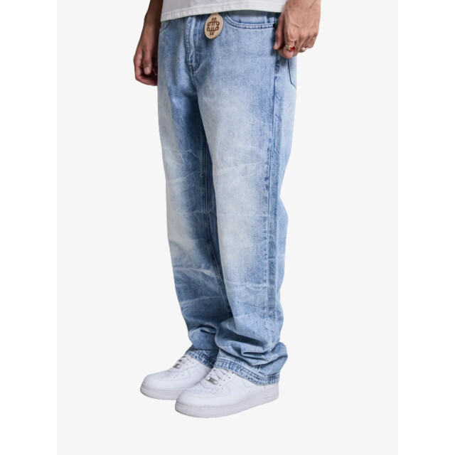 Amicci Heren spijkerbroek sienna light blue AMJ58LIG large Amicci Heren spijkerbroek sienna light blue AMJ58LIG large