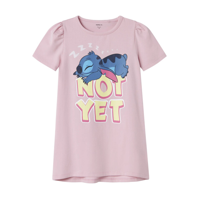 Name It Meisjes nachthemd nmfasta stitch 13242966-Cameo Pink large