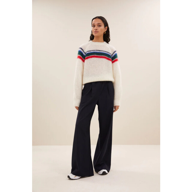 By-Bar Amsterdam 25515004 liam stripe pullover 25515004 liam stripe pullover large