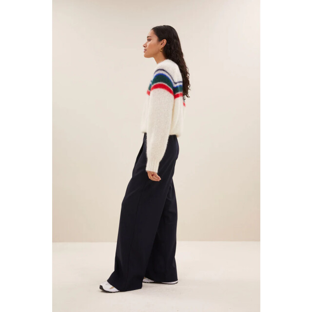 By-Bar Amsterdam 25515004 liam stripe pullover 25515004 liam stripe pullover large
