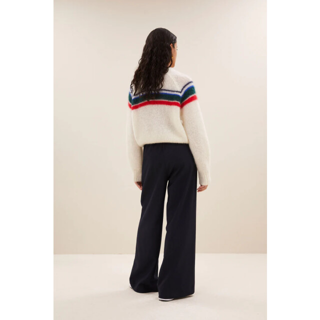 By-Bar Amsterdam 25515004 liam stripe pullover 25515004 liam stripe pullover large