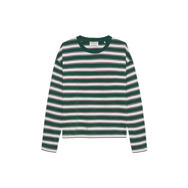 Catwalk Junkie 250209 striped long sleeve 2504020409 Striped long sleeve large