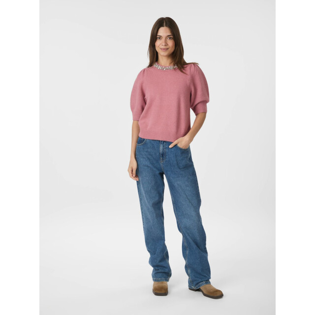 Neo Noir maia stone knit blouse 162914 165 rose 06712.625.0004 large