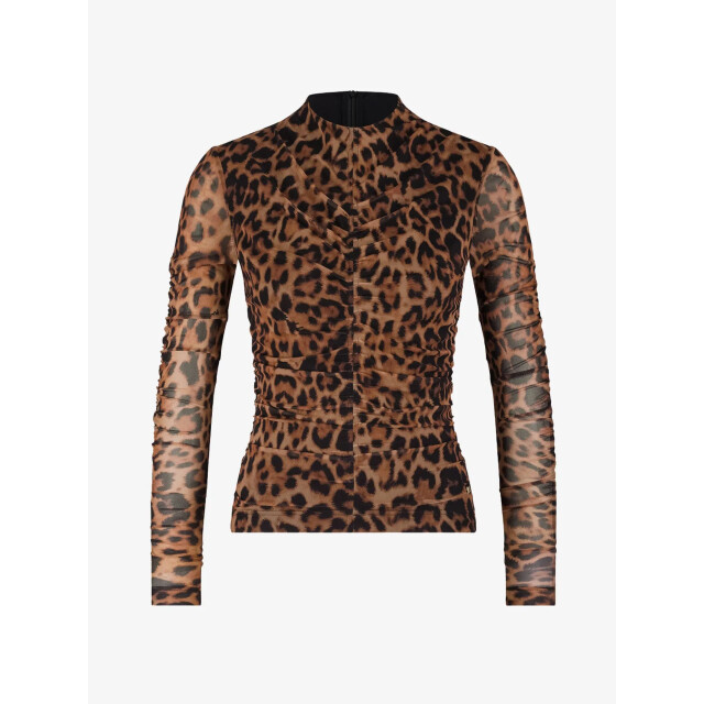 Nikkie Dames top luck leopard N-6-507-2505-5505 large