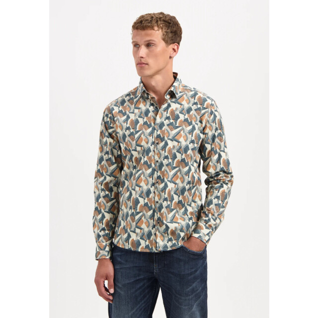 No Excess Heren overhemd 29400937 078 night NoExcess Overhemd 29400937 078Night large