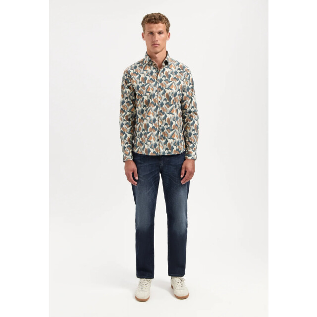 No Excess Heren overhemd 29400937 078 night NoExcess Overhemd 29400937 078Night large