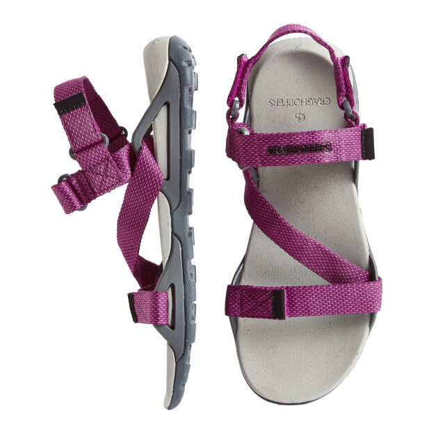 Craghoppers Dames lady locke sandalen UTCG1618_charcoalraspberry large