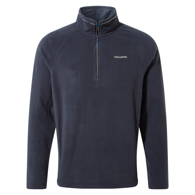 Craghoppers Heren corey vi half zip fleece top UTCG1466_darknavybluenavymarl large