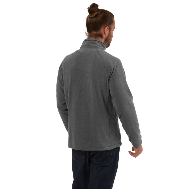 Craghoppers Heren corey vi half zip fleece top UTCG1466_blackpeppermarl large