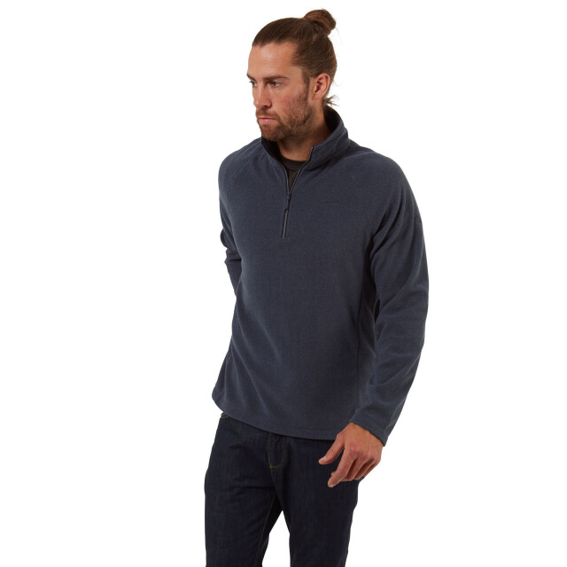 Craghoppers Heren corey vi half zip fleece top UTCG1466_navymarl large
