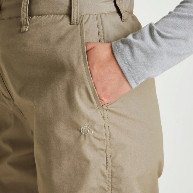 Craghoppers Dames expert kiwi broek UTCG1704_pebble large