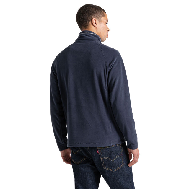 Craghoppers Heren corey vi half zip fleece top UTCG1466_darknavybluenavymarl large