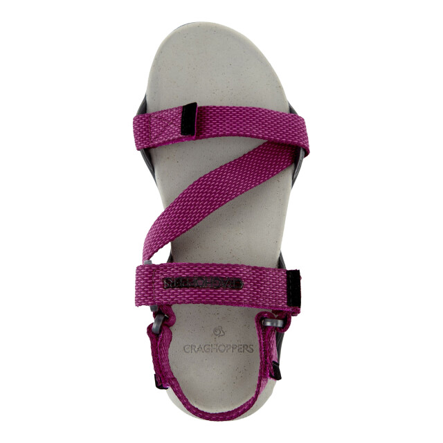Craghoppers Dames lady locke sandalen UTCG1618_charcoalraspberry large