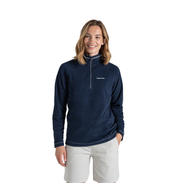 Craghoppers Dames miska vi half zip fleece UTCG1647_navy large
