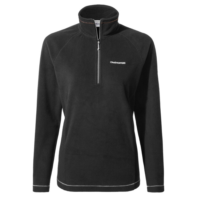 Craghoppers Dames miska vi half zip fleece UTCG1647_black large