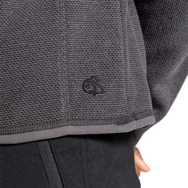 Craghoppers Heren expert active marl half zip fleece top UTCG1777_carbongrey large