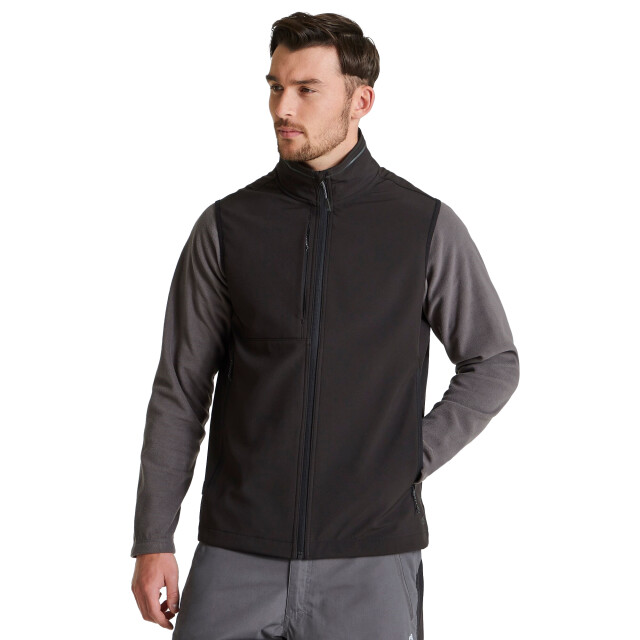 Craghoppers Heren expert basecamp softshell gilet UTCG1826_black large