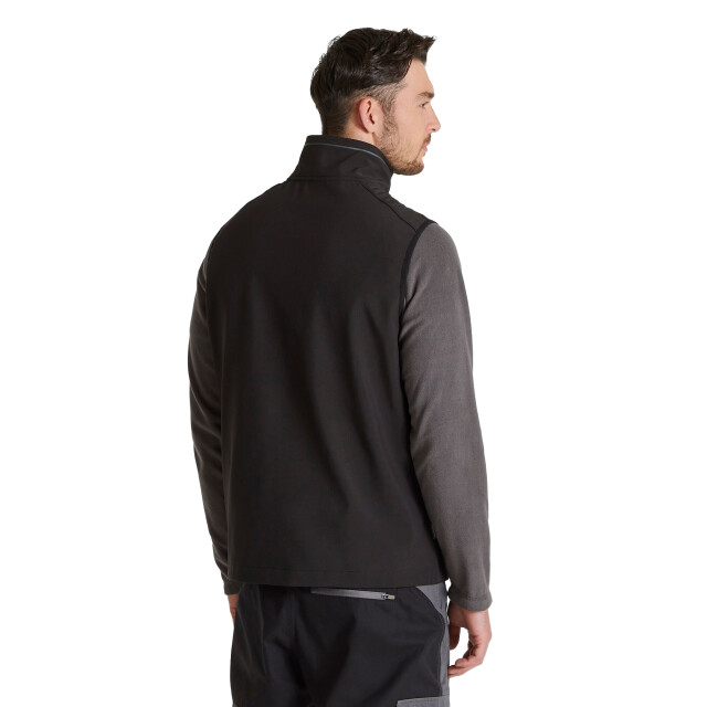 Craghoppers Heren expert basecamp softshell gilet UTCG1826_black large