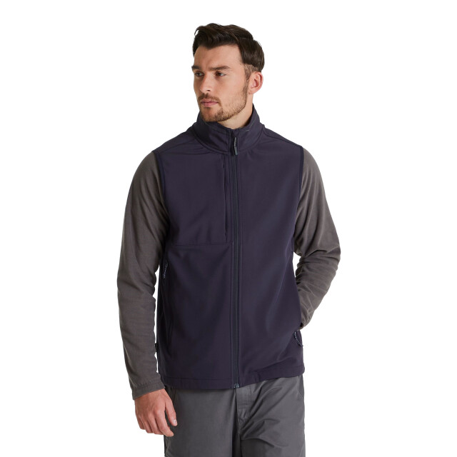 Craghoppers Heren expert basecamp softshell gilet UTCG1826_darknavy large