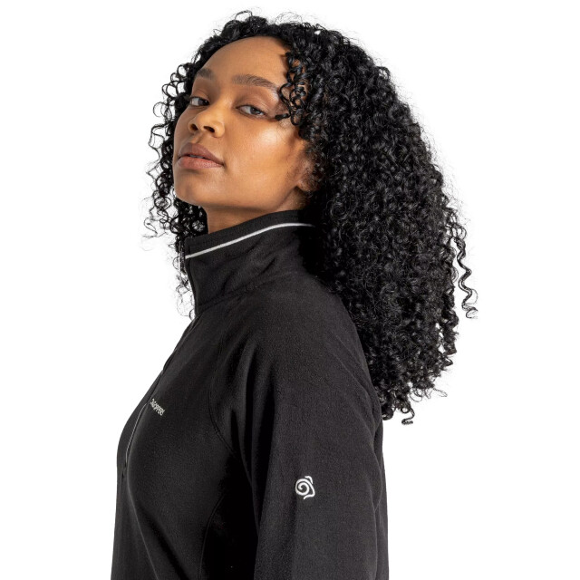 Craghoppers Dames miska vi half zip fleece UTCG1647_black large